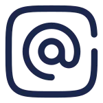 Mention Square SVG Icon